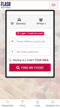 Mobile Screenshot of flashdeliverymi.com